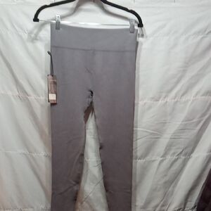 KIMBERLY Gray High-Waisted Leggings